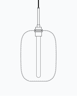 Balon Grand Ombra Pendant Revit