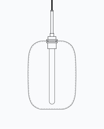Balon Grand Optique - Luxe Pendant Model