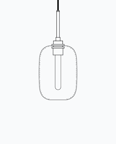 Balon Ombra - Luxe Pendant Model