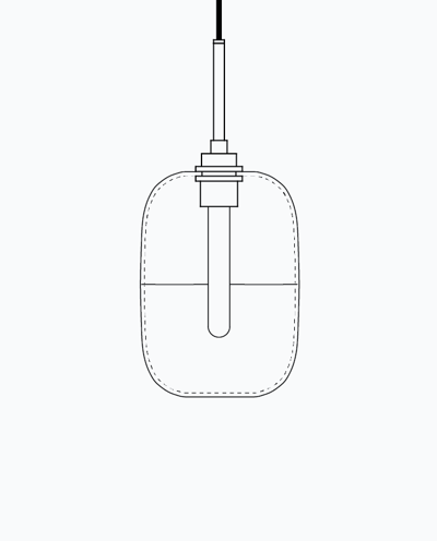 Encalmo Grand - Luxe Pendant Model