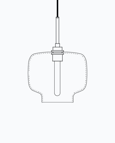 Oculo - Luxe Pendant Model