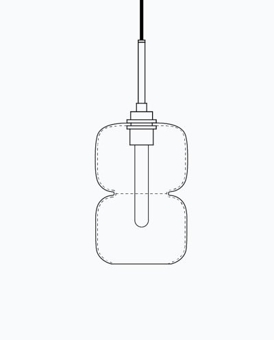 Pinch - Luxe Pendant Model