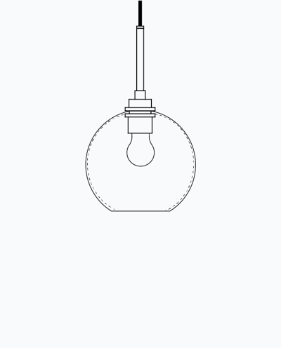 Solitaire Petite - Luxe Pendant Model
