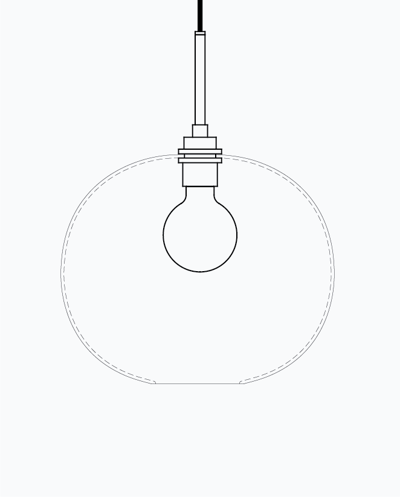 Terra - Luxe Pendant Model