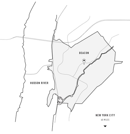 Beacon, NY Map