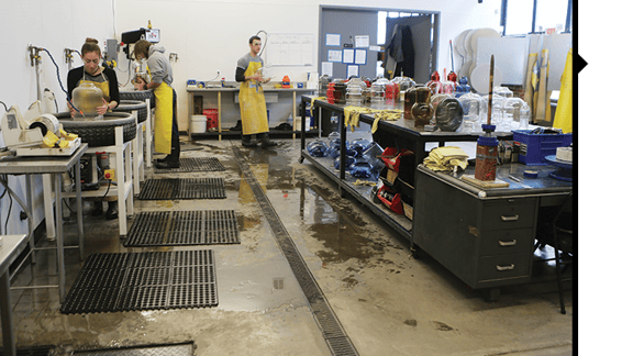 modern lighting company cold working facility