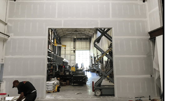 modern lighting company renovates new photo studio