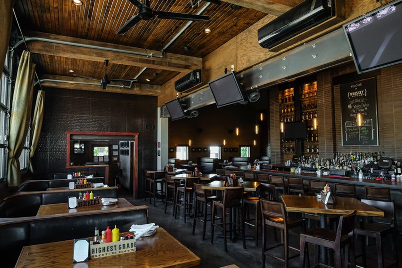 Modern Glass Bar Lighting - Amber Pharos Pendant Lights