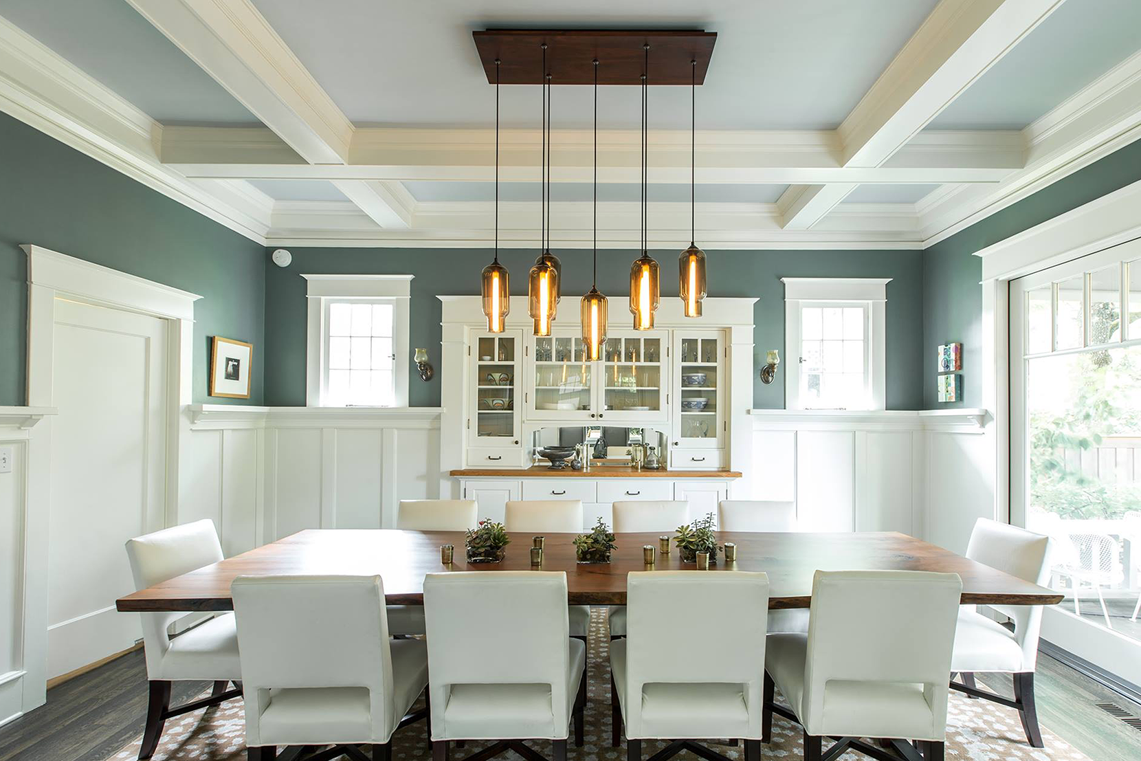 Modern dining room store lamps