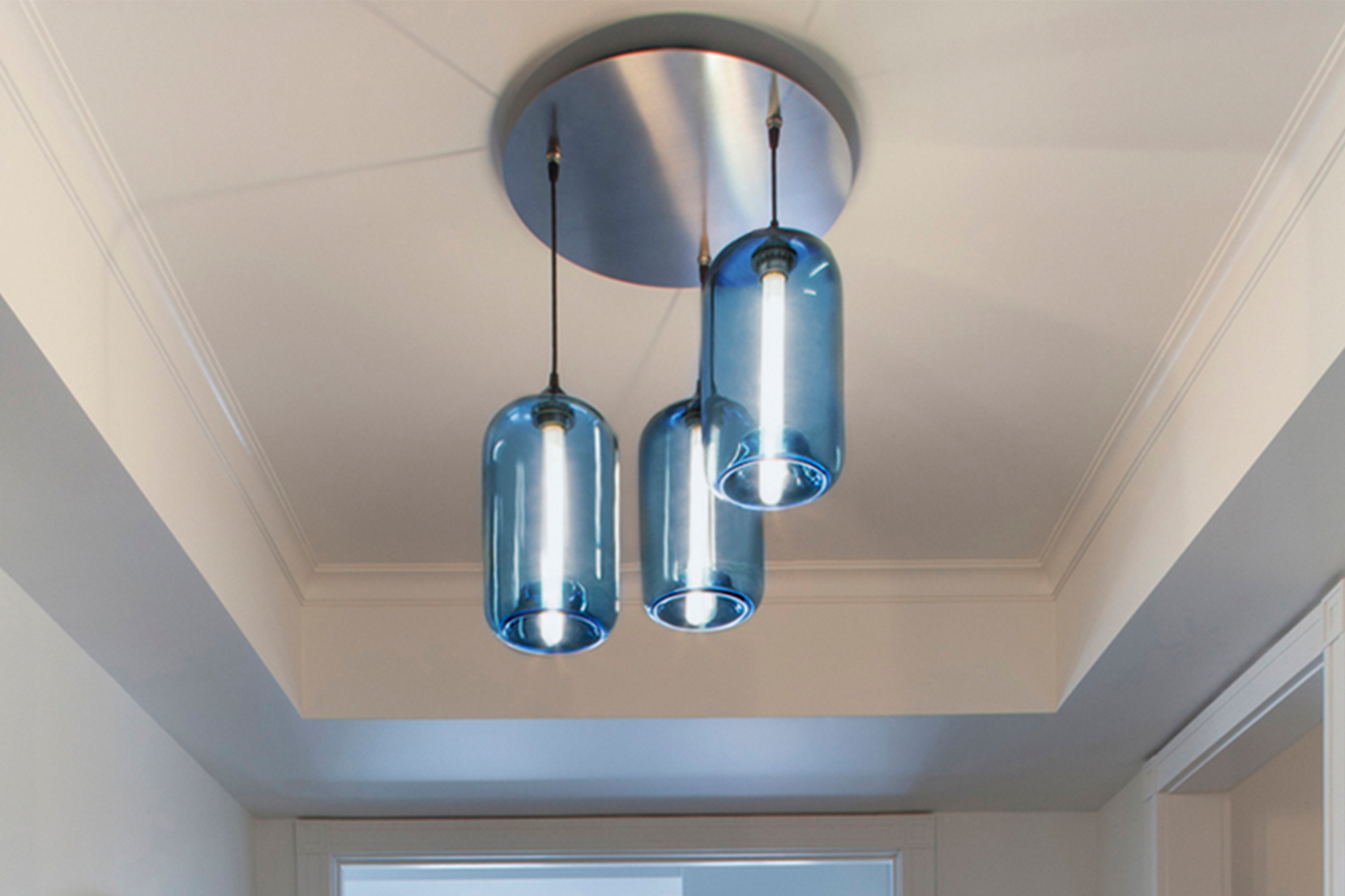 Modern on sale entry light
