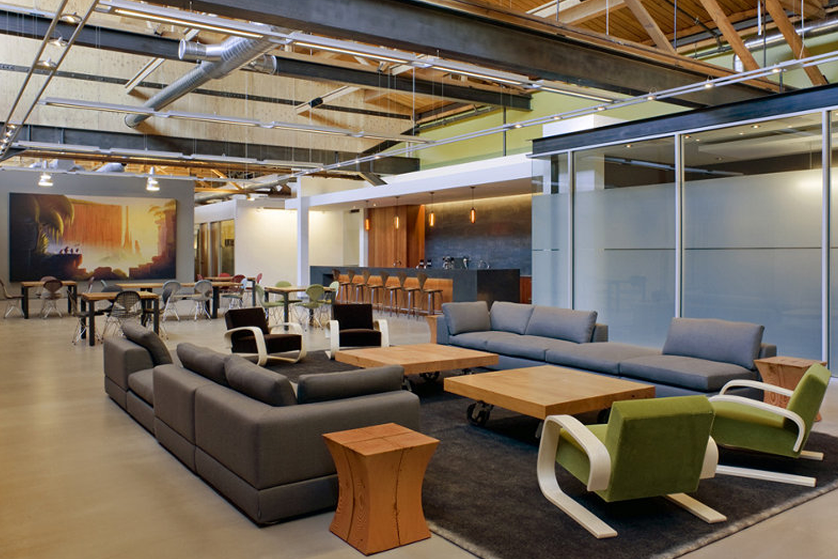 Modern office online light fixture