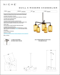 Quill 5 Chandelier Tear Sheet
