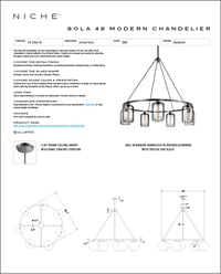 Sola 48 Chandelier Tear Sheet