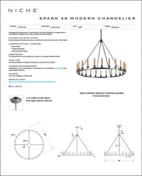 Spark 48 Chandelier Tear Sheet