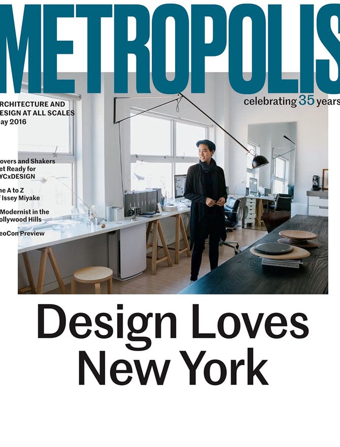 Metropolis Magazine cover