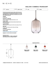 Balon Ombra Tear Sheet