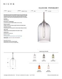 Cloche  Tear Sheet