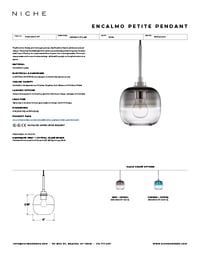Encalmo Petite Tear Sheet
