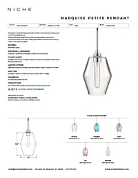 Marquise Petite Tear Sheet