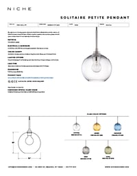 Solitaire Petite Tear Sheet