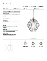 Trove Optique Tear Sheet