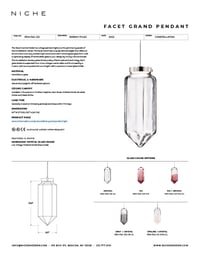Facet Grand Tear Sheet