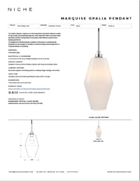 Marquise Opalia Tear Sheet