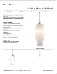 Pharos Opalia Tear Sheet