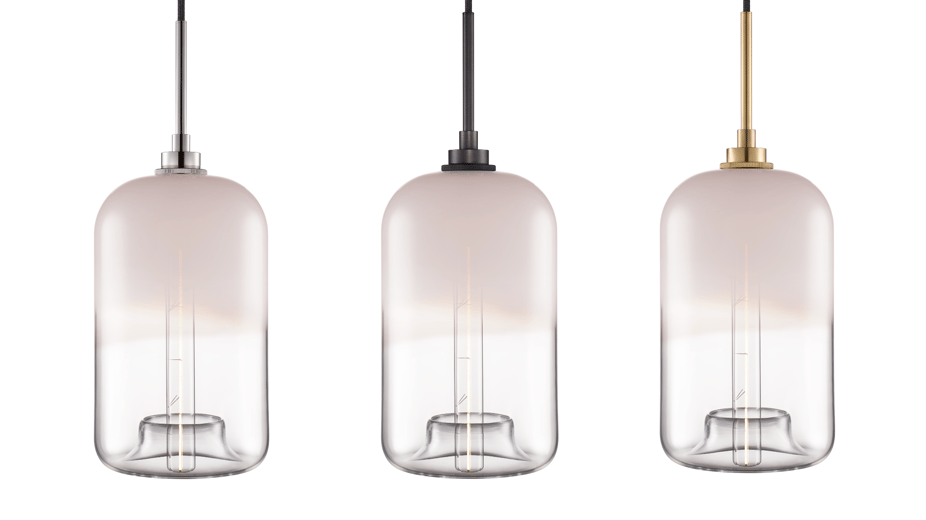 Handmade Modern Pendant Lighting Pod Ombra 3 Finishes 20th Anniversary